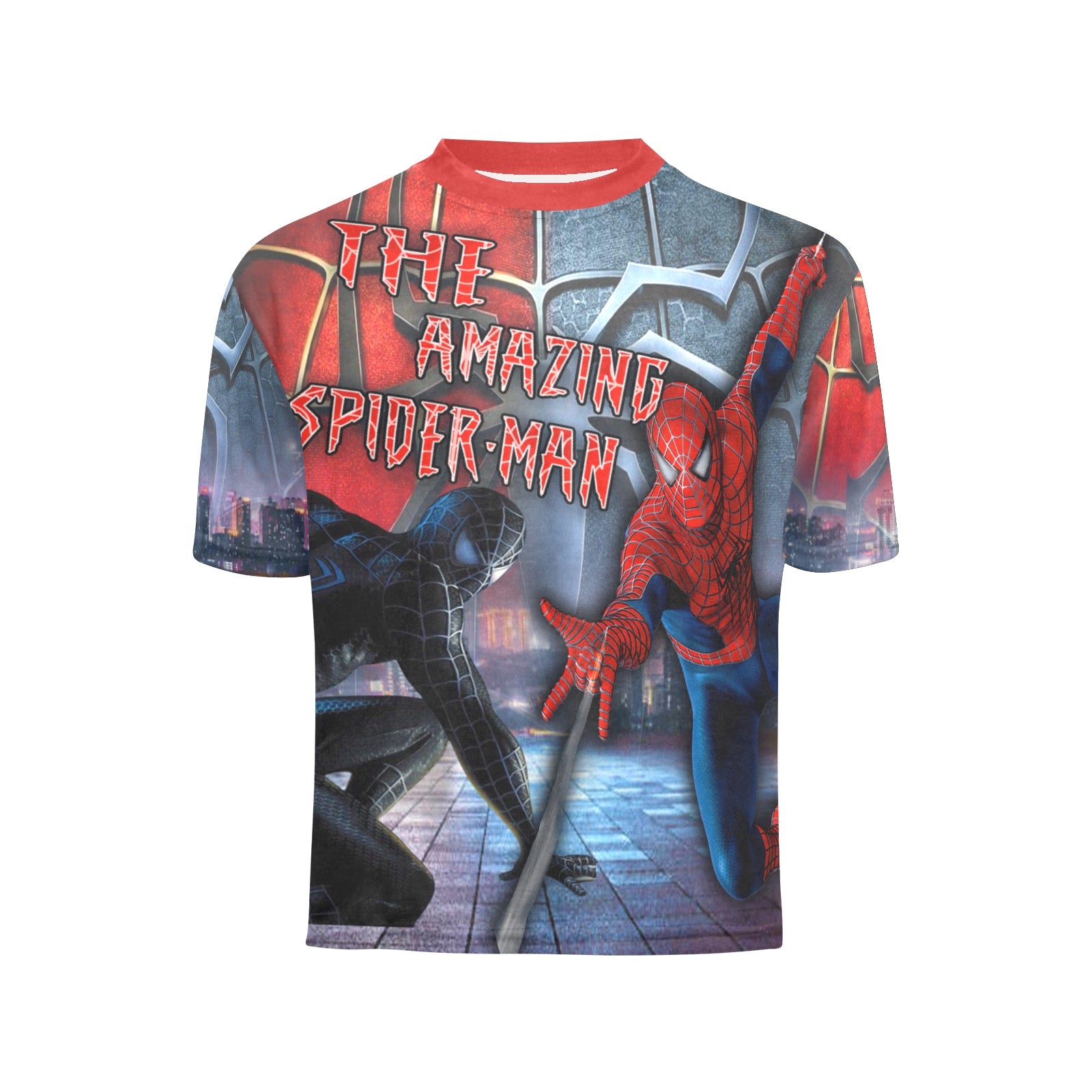 Custom Designed Spiderman All Over Tee