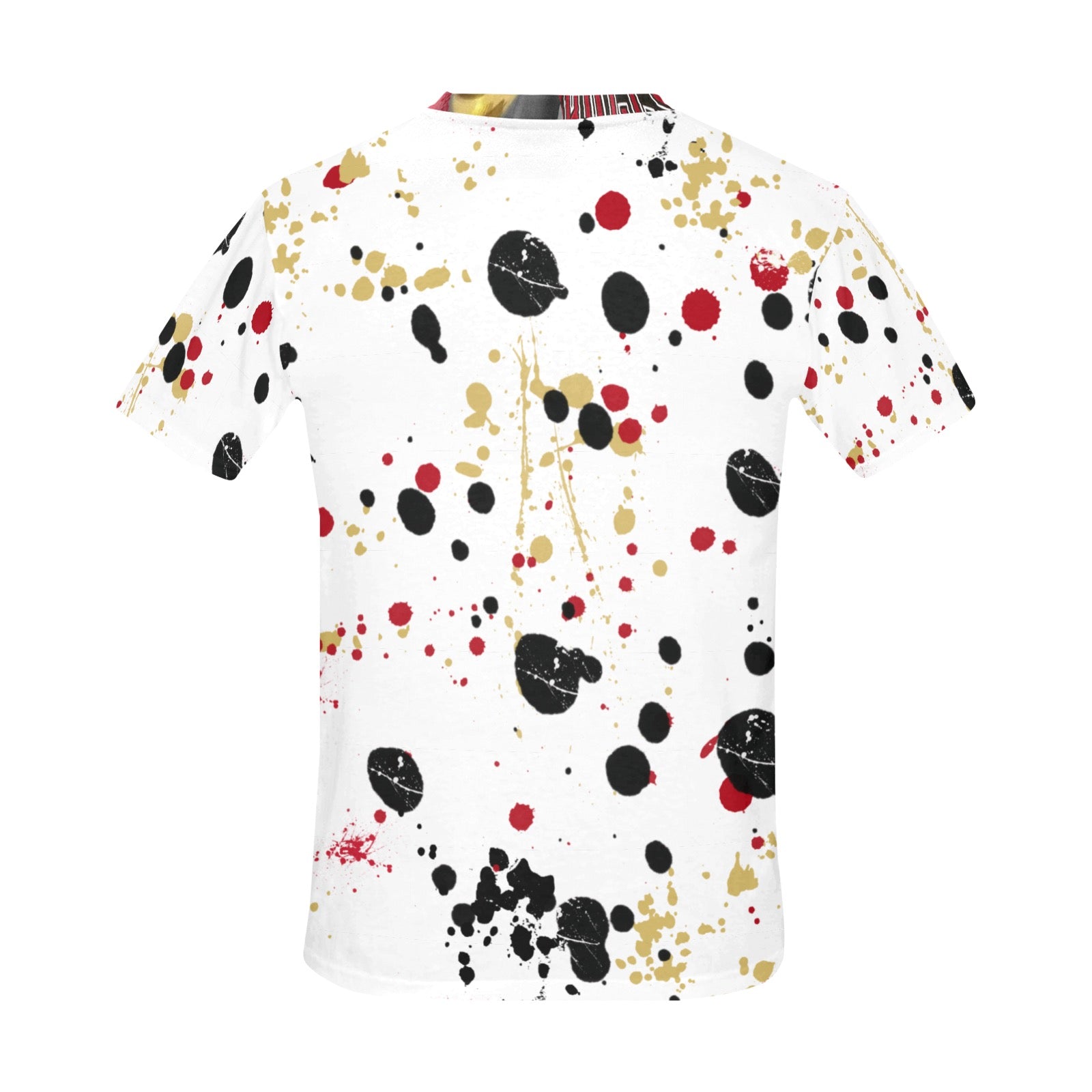 Bulls All Over Tee Men's All Over Print Crew Neck T-Shirt (Model T40-2)