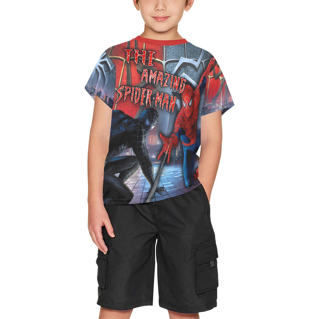 Custom Designed Spiderman All Over Tee